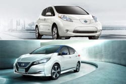 Ancienne vs Nouvelle Nissan Leaf