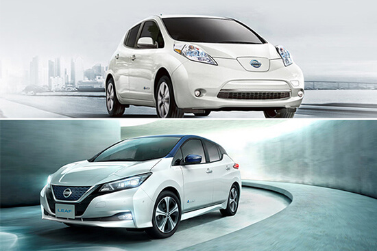 Ancienne vs Nouvelle Nissan Leaf