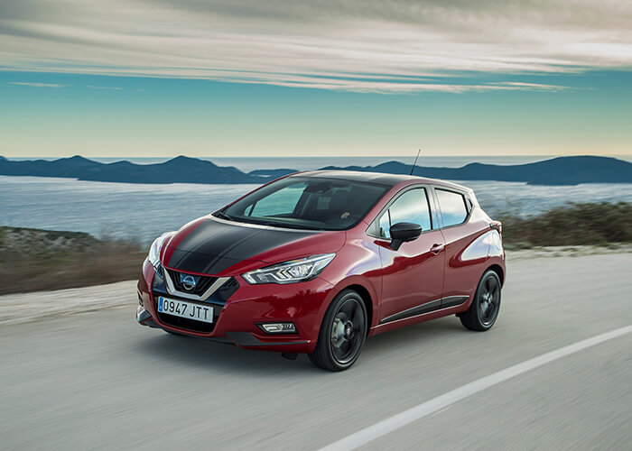 Nouvelle Nissan Micra Rouge