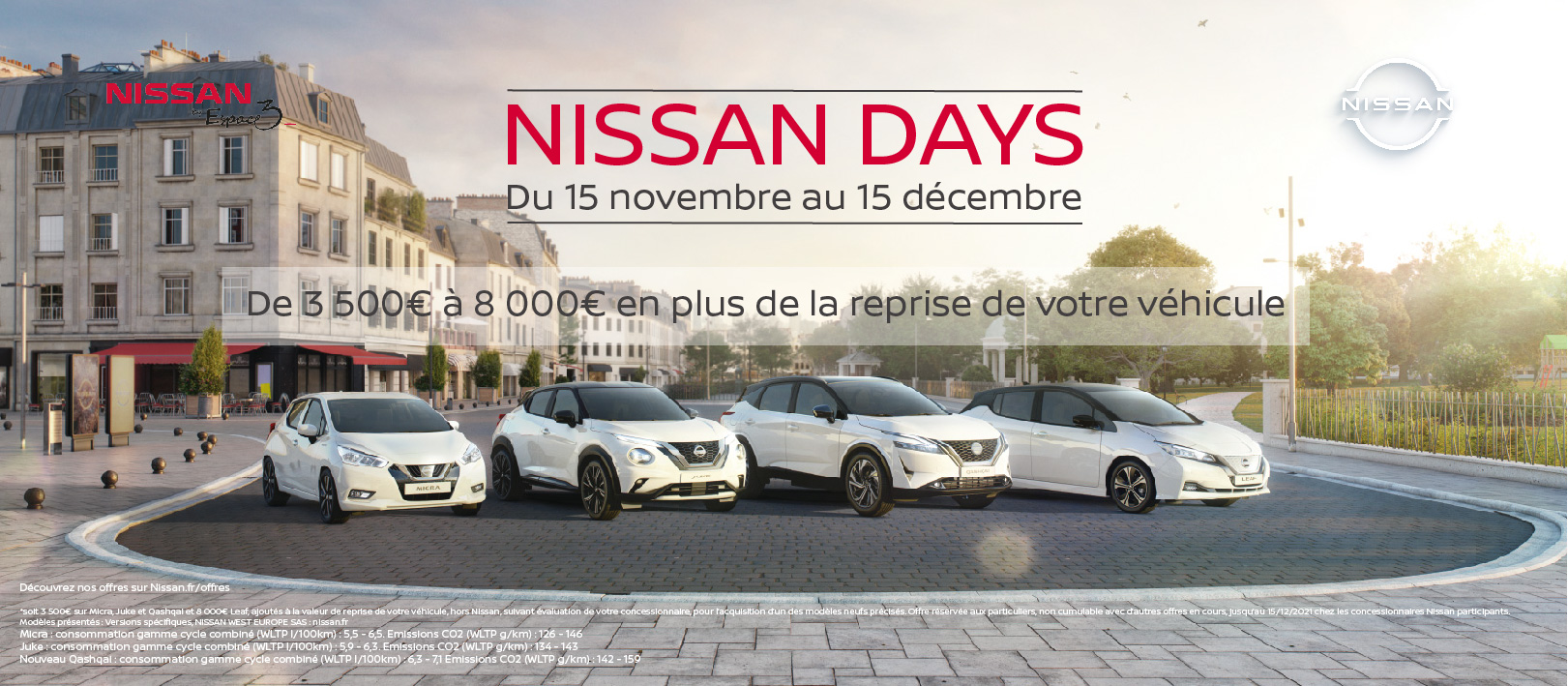 Nissan Days landing page