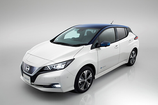 Nissan leaf 2017 blanche