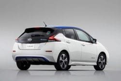 Nouvelle Nissan Leaf arriere
