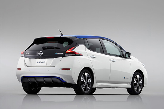 Nouvelle Nissan Leaf arriere