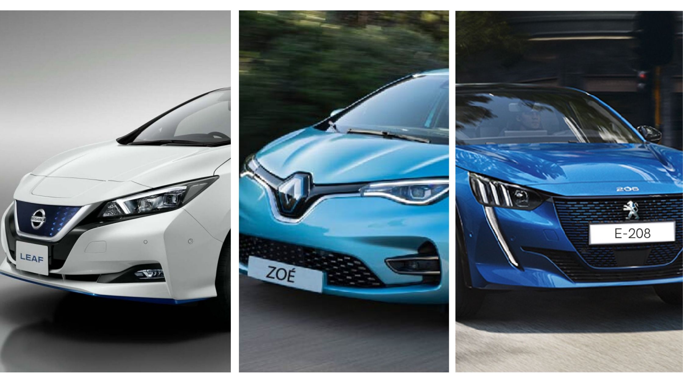 visuel comparatif electrique leaf 