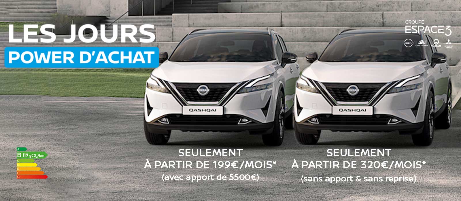 Nissan Offre Jours power d'achat