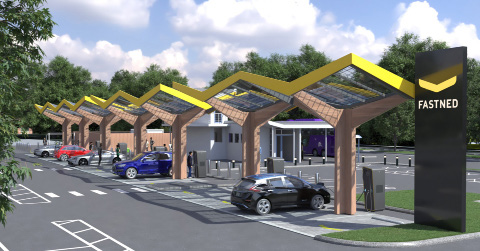 bornes de recharge pour voiture électrique ou hybride fastned