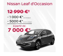 nissan leaf vehicule occasions 7000e