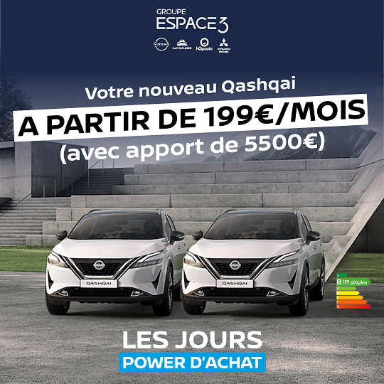 Nissan Offre Jours power d'achat 199€ mois LLD