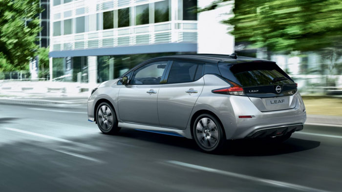 nissan leaf electrique qui roule