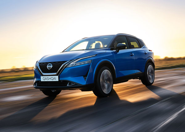 Photo Nissan Qashqai e power en train de rouler 