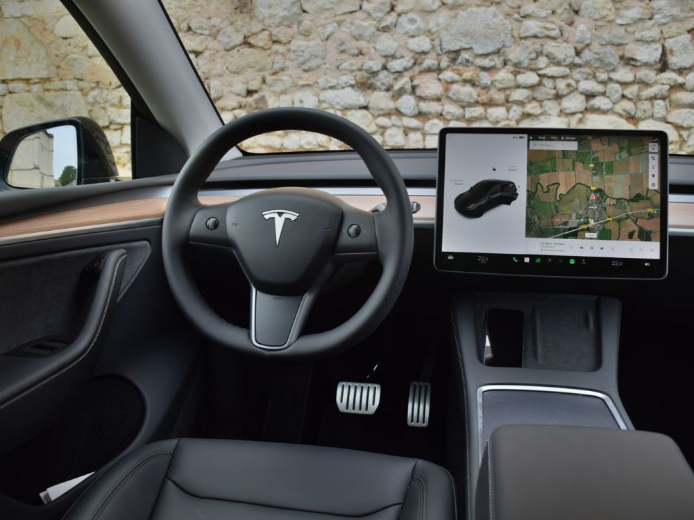 Photo intérieur Tesla Model Y
